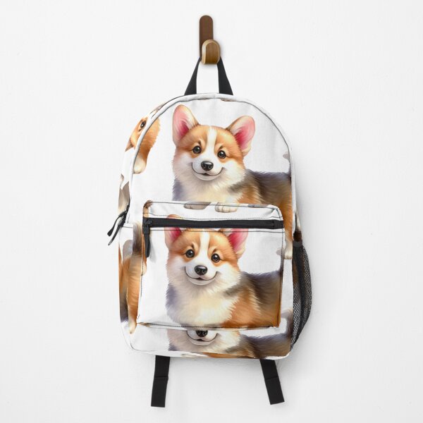 Item preview, Corgi Puppy Watercolor Digital Art - Pembroke Welsh Corgi designed and sold by Star-Fragment.