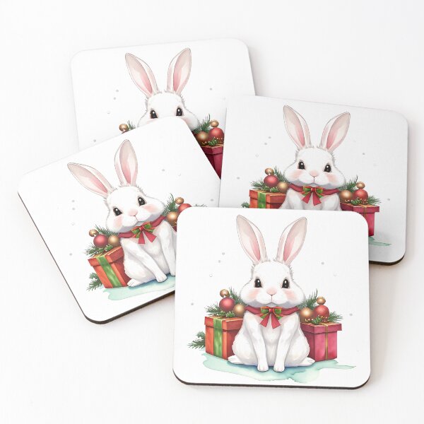 Item preview, Cute Christmas rabbit designed and sold by Harmonysens.