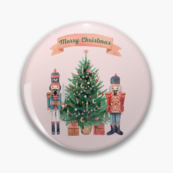 Item preview, Merry Christmas Nutcrackers with tree designed and sold by Thirdsun.