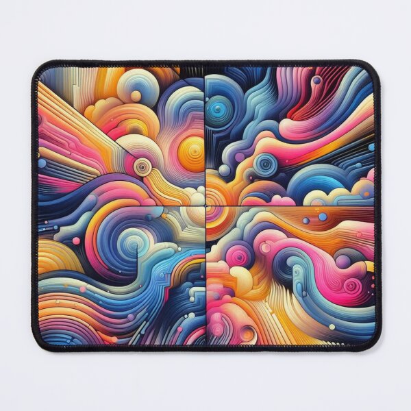 Item preview, Neo color-with abstract design and mind illusion designed and sold by erkabees.