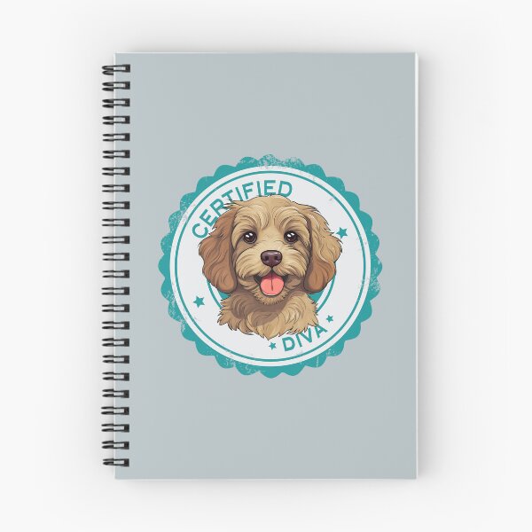 Artikelvorschau, Cavapoo Cavoodle Oodle Funny zertifizierte Diva – Gold entworfen und verkauft von wotsthis.
