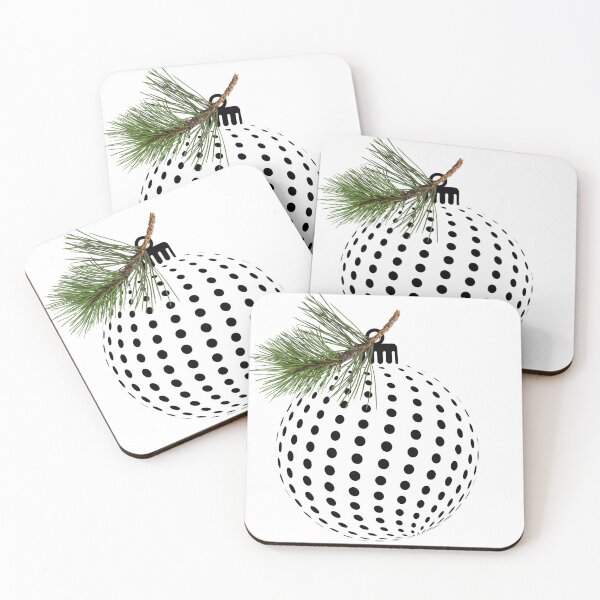 Item preview, Dotted Christmas Tree Ball designed and sold by CrazyCrowFlight.