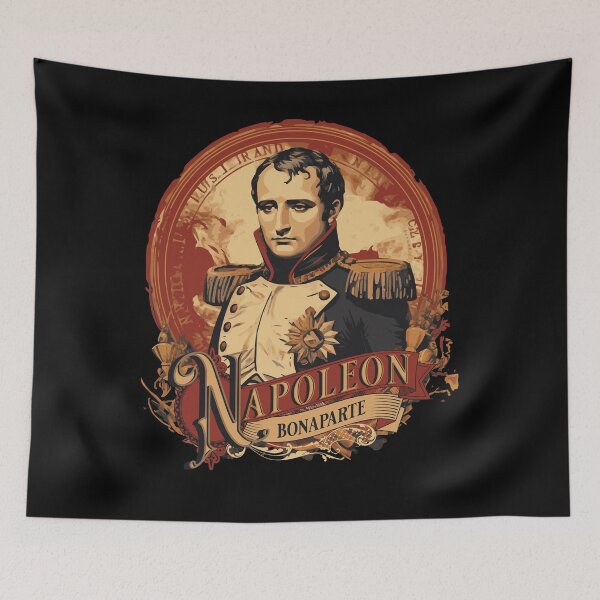Item preview, Napoleon Bonaparte Vintage French Advertisement Poster designed and sold by Numpties.
