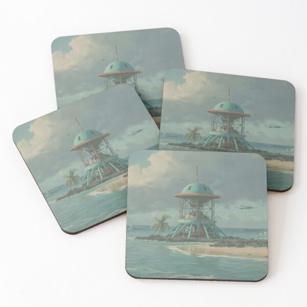Item preview, Scifi illustration caribbean designed and sold by ADP76.