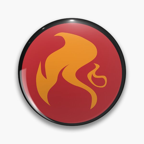 Item preview, Fire Type Icon designed and sold by galaxydaydreams.