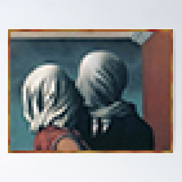 Item preview, Minecraft Painting The Lovers designed and sold by Saikishop.