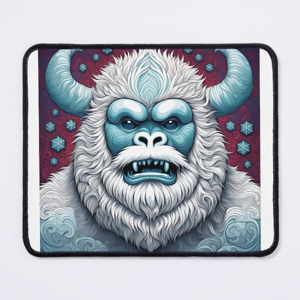 Artikelvorschau, Gefrosteter Yeti entworfen und verkauft von Bouncingbumble.