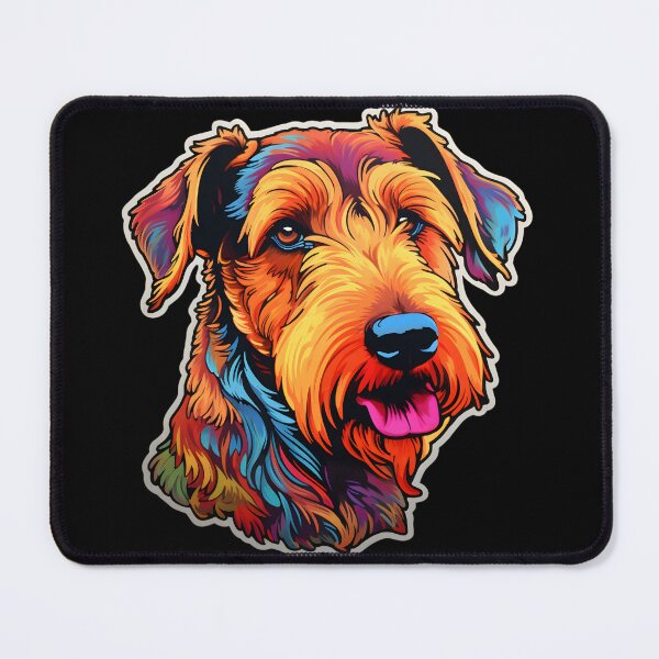 Item preview, Neon Welsh Terrier designed and sold by CUTEDOGGIEZ.