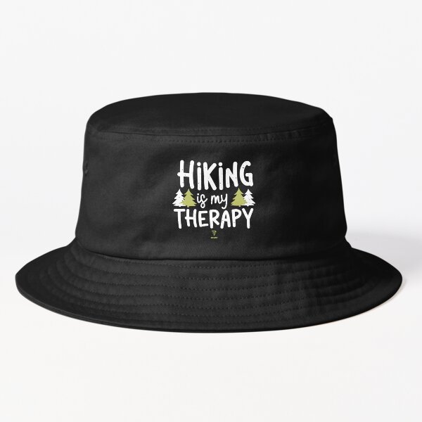 Item preview, HIKING IS MY THERAPY Tee. The perfect companion for your outdoor adventures designed and sold by BRUNTadventures.