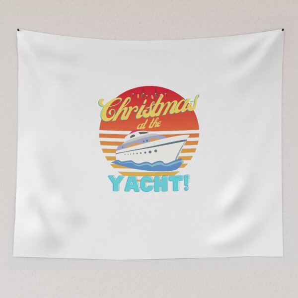 Item preview, Christmas At The Yacht. Christmas Design. Christmas Amazing Graphic. designed and sold by MarsLights.