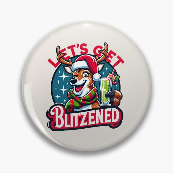Item preview, Festive Reindeer Cheer - Let's Get Blitzened designed and sold by Bratak.