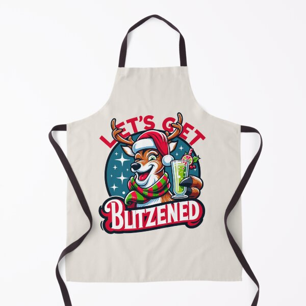 Item preview, Festive Reindeer Cheer - Let's Get Blitzened designed and sold by Bratak.