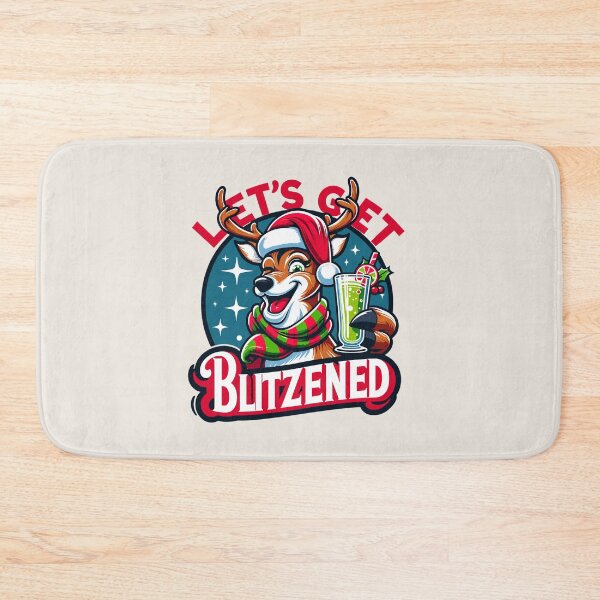 Item preview, Festive Reindeer Cheer - Let's Get Blitzened designed and sold by Bratak.