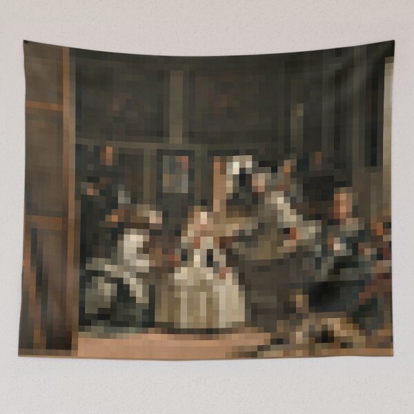 Item preview, Minecraft Painting Las Meninas designed and sold by Saikishop.
