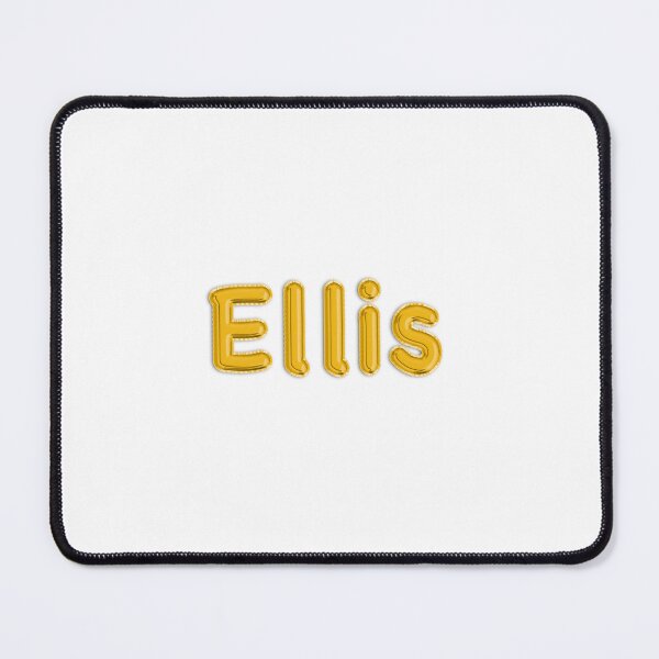 Item preview, Golden Balloon Foil Ellis Name Label designed and sold by NormadWorld.