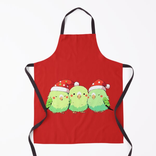 Item preview, Cute Budgerigars Bird Christmas designed and sold by Niktarka.