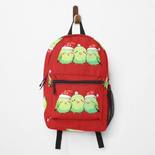 Item preview, Cute Budgerigars Bird Christmas designed and sold by Niktarka.