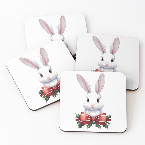 Item preview, Cute Christmas rabbit designed and sold by Harmonysens.