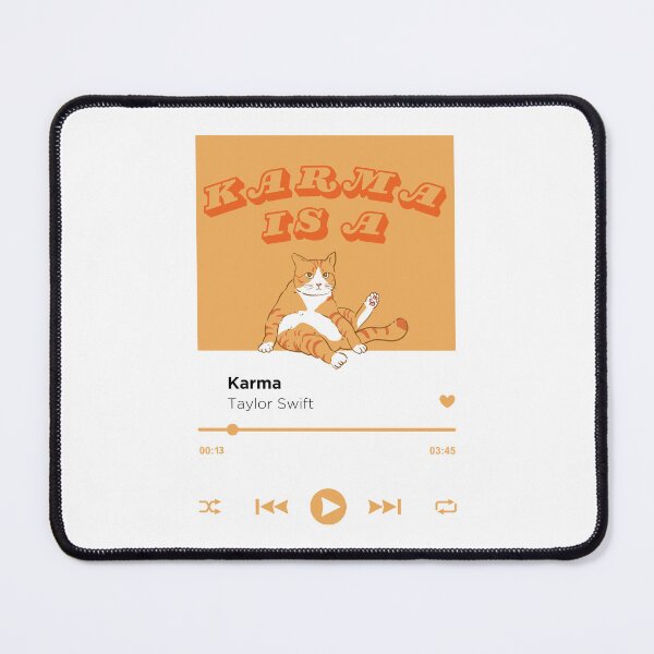 Item preview, Taylor Swift Midnights Era - KARMA - music player designed and sold by LenasVersion.