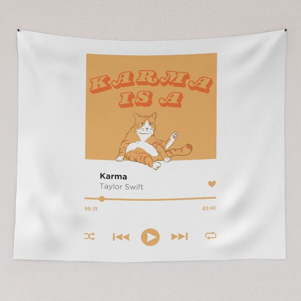 Item preview, Taylor Swift Midnights Era - KARMA - music player designed and sold by LenasVersion.