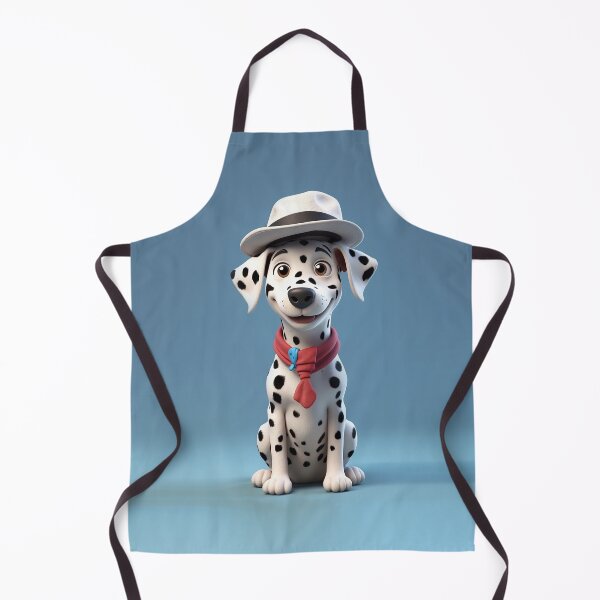 Item preview, Cute smiling cartoon Dalmatian dog designed and sold by Colorful-Worlds.