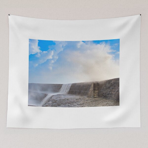 Item preview, Storm Ciarán at Lyme Regis designed and sold by Dorset Girl.