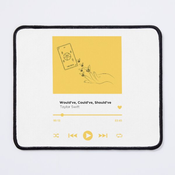 Item preview, Taylor Swift Midnights Era - WOULD'VE, COULD'VE, SHOULD'VE - music player designed and sold by LenasVersion.