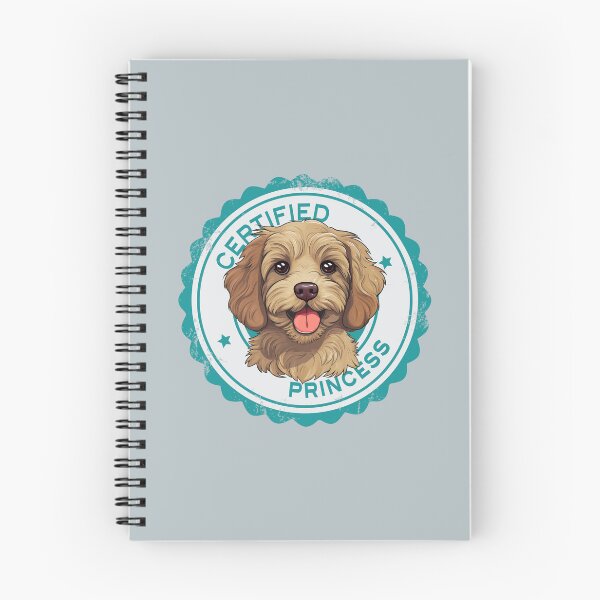 Item preview, Cavapoo Cavoodle Oodle Divertido Certificado Princesa Oodle - Oro designed and sold by wotsthis.