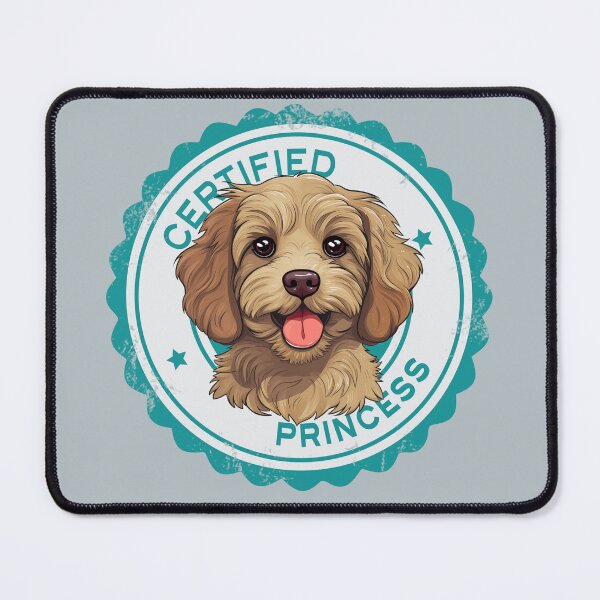 Item preview, Cavapoo Cavoodle Oodle Divertido Certificado Princesa Oodle - Oro designed and sold by wotsthis.
