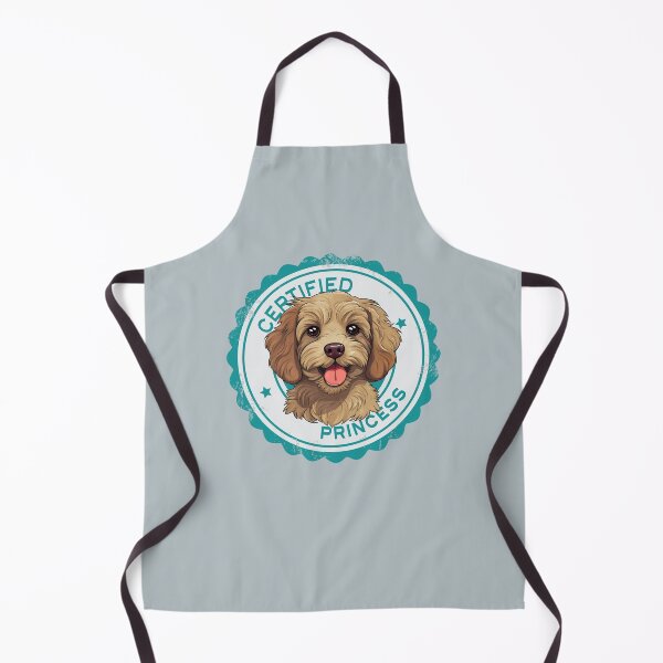 Artikelvorschau, Cavapoo Cavoodle Oodle Funny Certified Princess Oodle – Gold entworfen und verkauft von wotsthis.