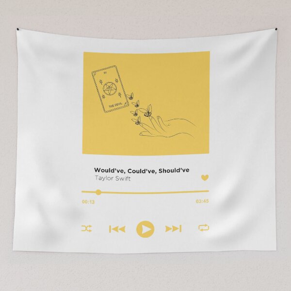 Item preview, Taylor Swift Midnights Era - WOULD'VE, COULD'VE, SHOULD'VE - music player designed and sold by LenasVersion.