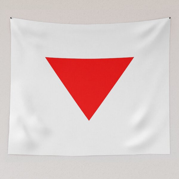 Item preview, Red triangle Right to resist designed and sold by Randa Ranmania.