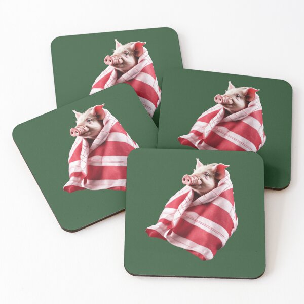 Item preview, Funny Festive Pigs in Blankets Christmas Animal Lover Holiday 2 designed and sold by taiche.