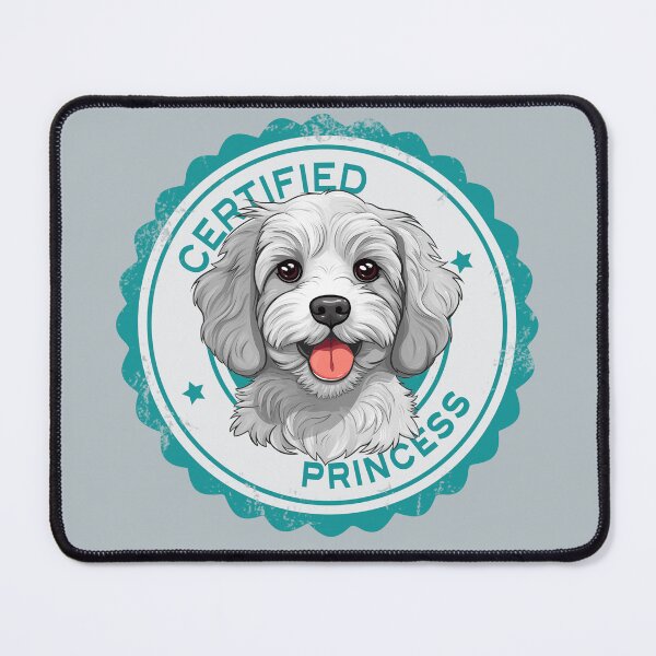 Item preview, Cavapoo Cavoodle Funny Certified Princess - White designed and sold by wotsthis.