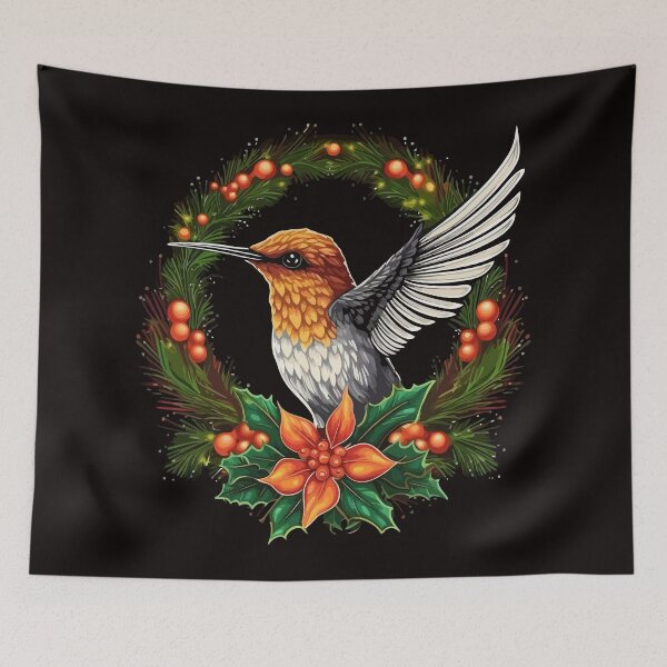Item preview, Christmas Hummingbird designed and sold by creativellashop.