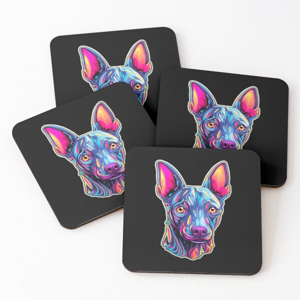 Item preview, Mexican Hairless Neon Design designed and sold by CUTEDOGGIEZ.