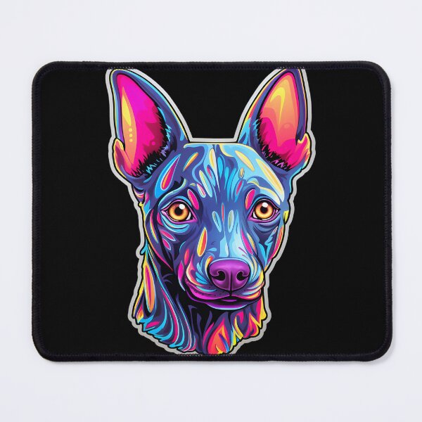 Item preview, Mexican Hairless Neon Design designed and sold by CUTEDOGGIEZ.