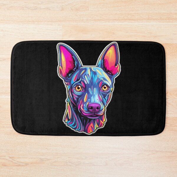 Item preview, Mexican Hairless Neon Design designed and sold by CUTEDOGGIEZ.