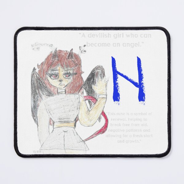Item preview, A devilish girl. "Hagalaz" designed and sold by egfamily.