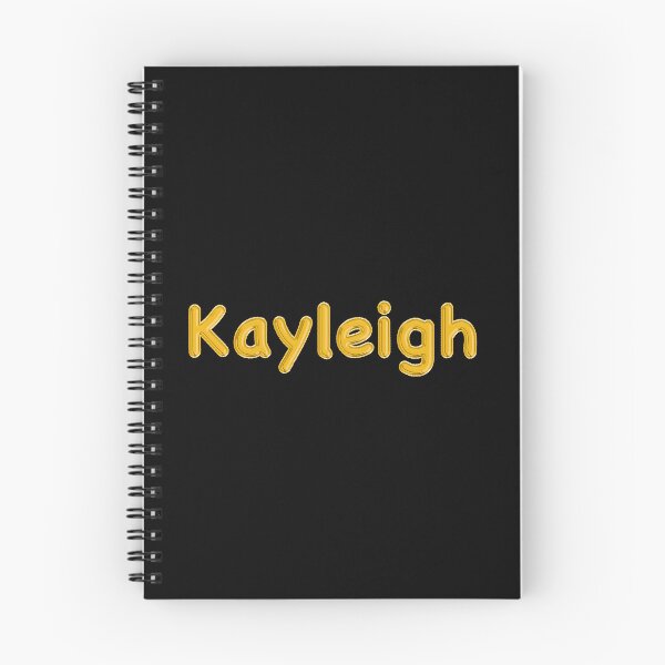 Item preview, Golden Balloon Foil Kayleigh Name Label - (Black) designed and sold by NormadWorld.