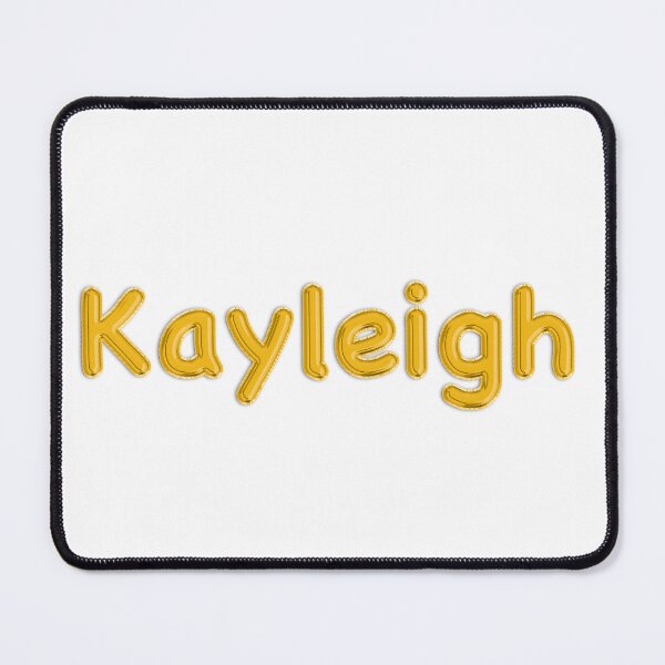 Item preview, Golden Balloon Foil Kayleigh Name Label designed and sold by NormadWorld.