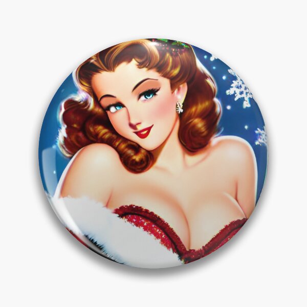 Item preview, Jingle Belle Pinup designed and sold by DreamyPinups.