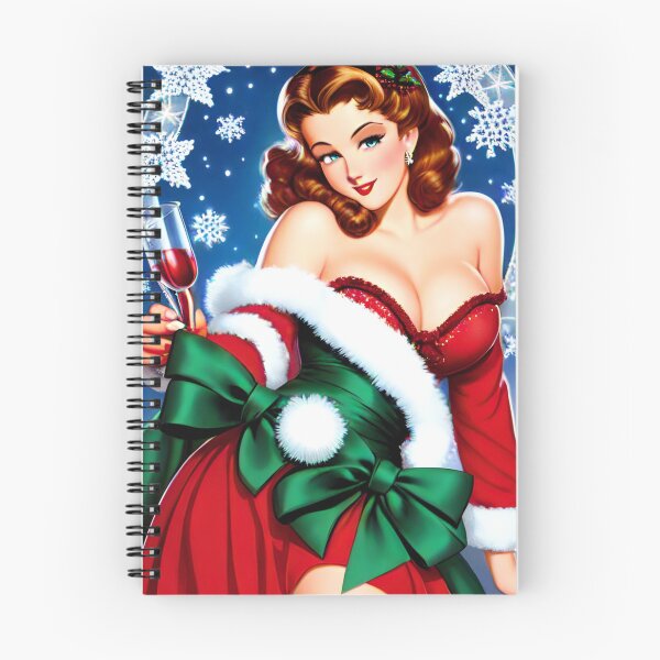 Item preview, Jingle Belle Pinup designed and sold by DreamyPinups.
