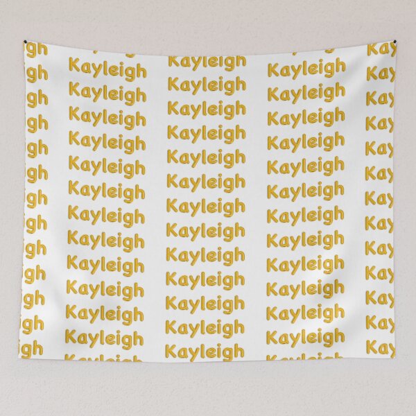 Item preview, Golden Balloon Foil Kayleigh Name Label designed and sold by NormadWorld.