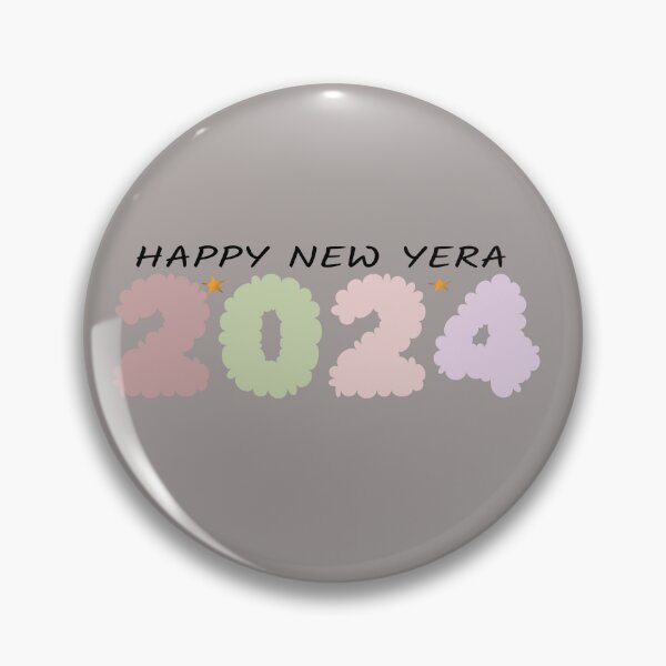 Item preview, 2024, happy new year retro designed and sold by Essafi  ⭐️⭐️⭐️⭐️⭐️⭐️.