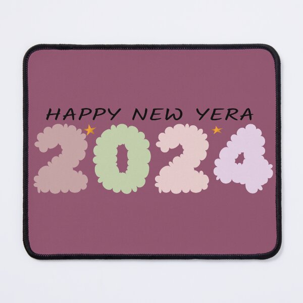 Item preview, 2024, happy new year retro designed and sold by Essafi  ⭐️⭐️⭐️⭐️⭐️⭐️.