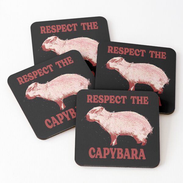 Item preview, Respect the Capybara designed and sold by Colorfulman.
