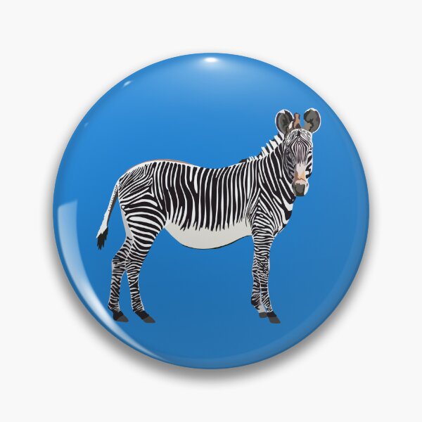 Item preview, G is for Grevy Zebra,Grevy’s Zebra Illustration – Striking African Zebra Artwork designed and sold by PrettylittlepastelUk.