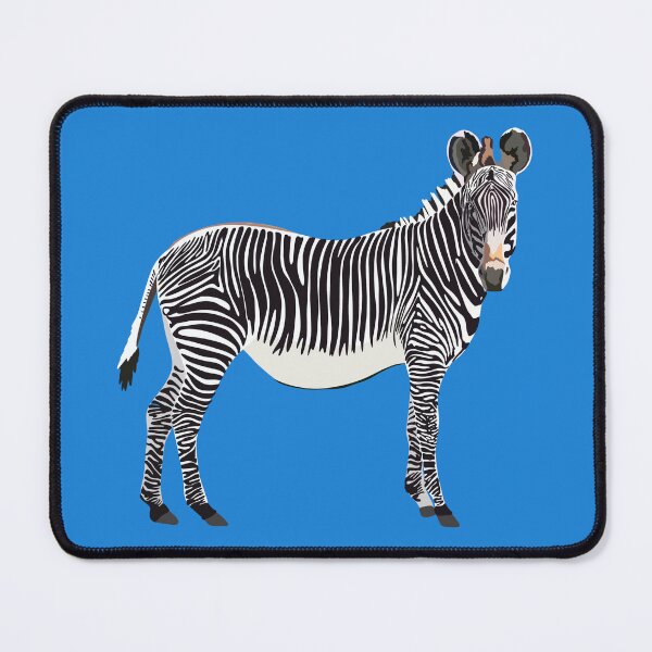 Item preview, G is for Grevy Zebra,Grevy’s Zebra Illustration – Striking African Zebra Artwork designed and sold by PrettylittlepastelUk.