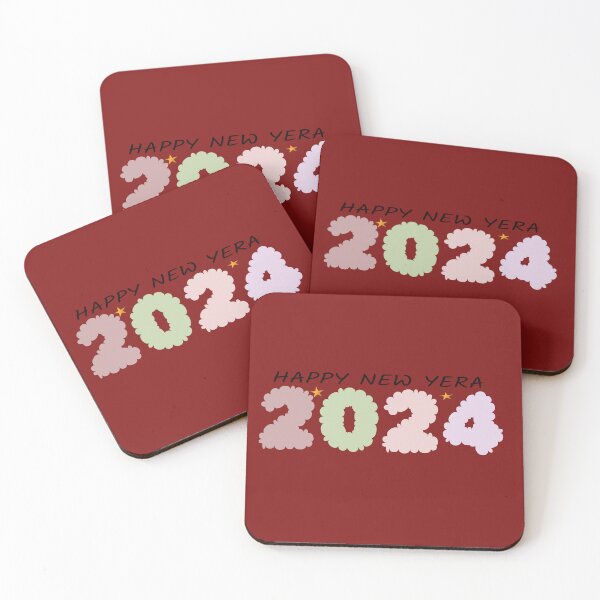 Item preview, 2024, happy new year retro designed and sold by Essafi  ⭐️⭐️⭐️⭐️⭐️⭐️.